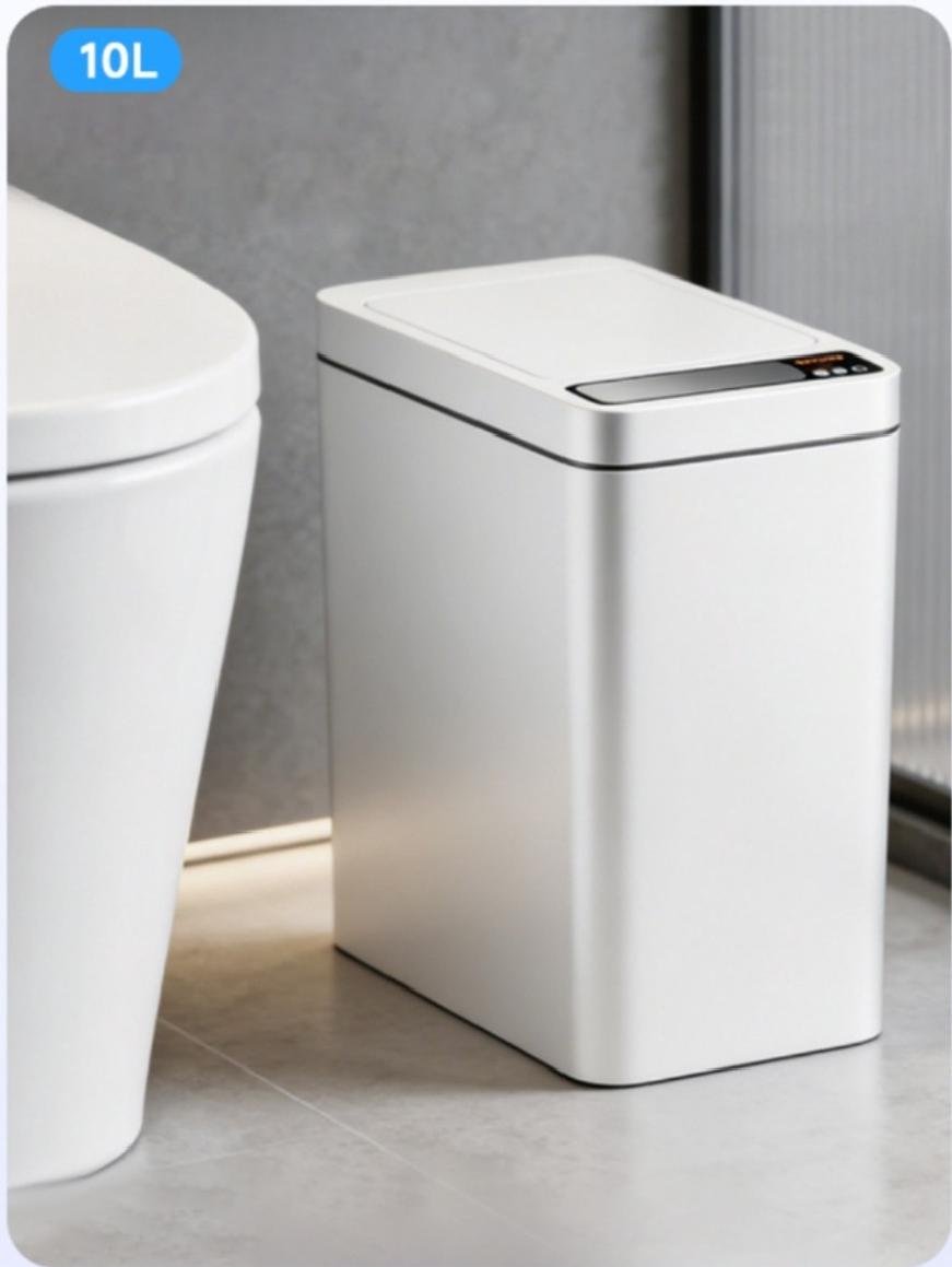 Light-Powered Trash Can 10L